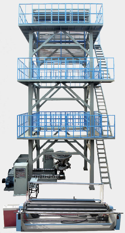 高低压塑料吹膜机