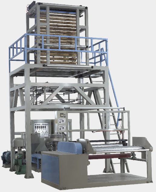 双主机三层复合吹膜机